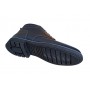 Ghete barbati casual, din piele naturala, cu siret, imblanite, bleumarin, GKR Imperium - GKR65BL